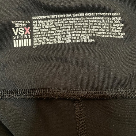 Victoria's Secret VSX Sport Knockout Crop Legging - Picture 3 of 8